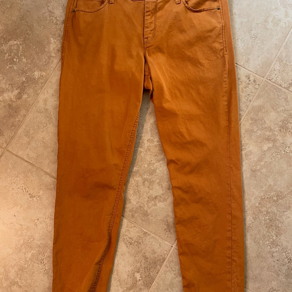Old Navy pumpkin rockstar jeans skinny 12